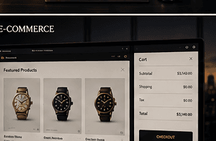 E-Commerce — illustrative preview