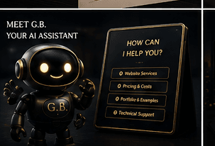 Meet G.B., the Integrity Web Creations AI assistant, ready to help